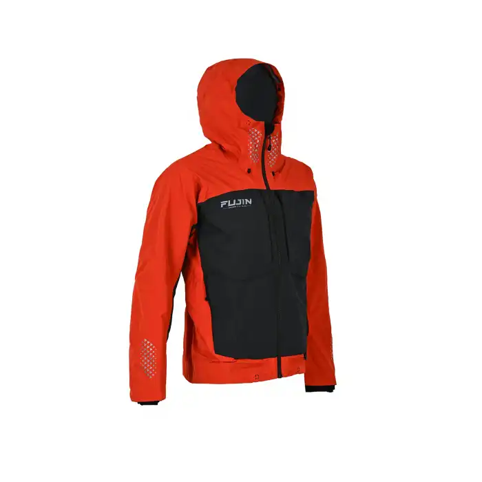 Fujin Bigsea Offshore Jacket Grey Orange