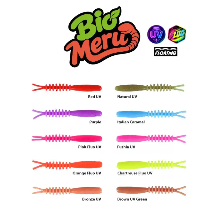 Fujin Bio Meru 4.2cm Floating Sıvılı Kokulu LRF Silikonu