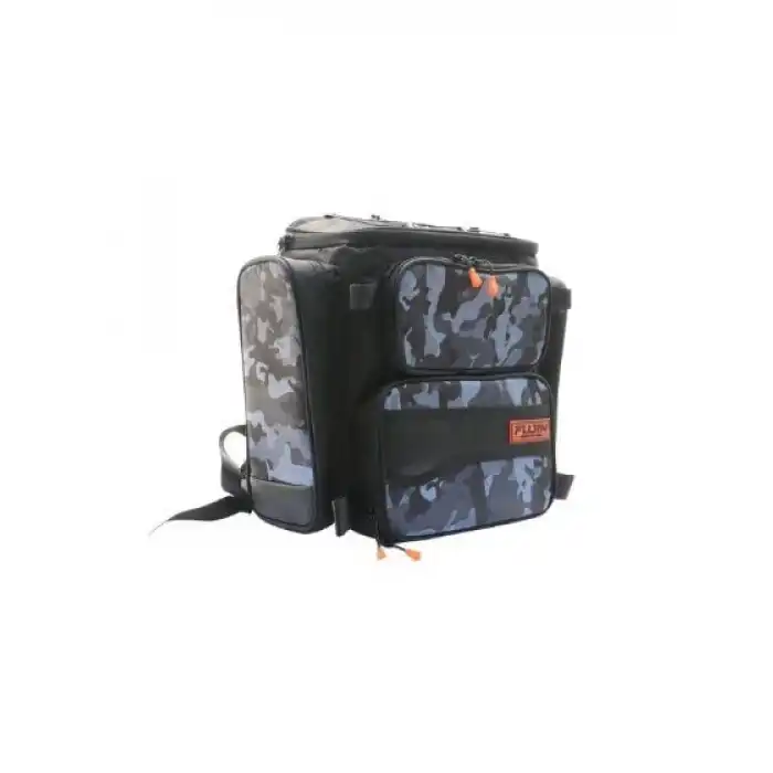Fujin Black Camo Back Pack - Balıkçı Sırt Çantası