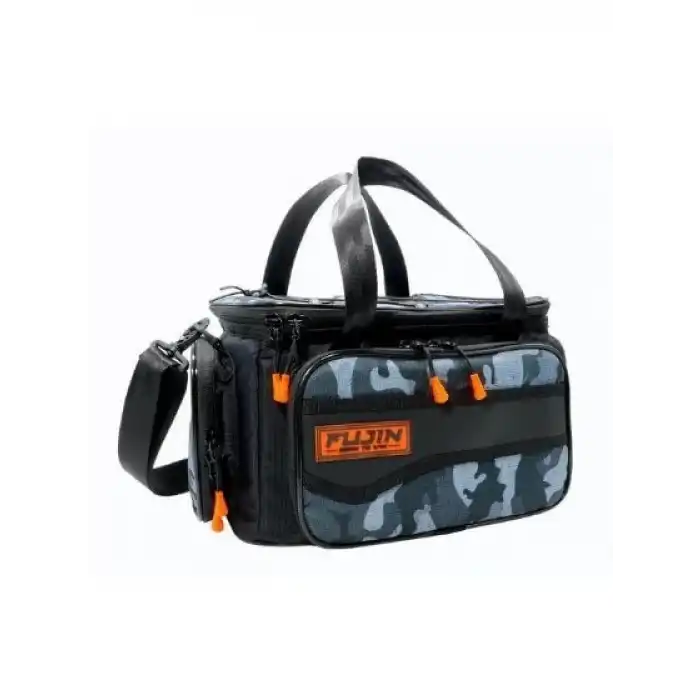 Fujin Black Camo Helper Bag - Balıkçı Çantası