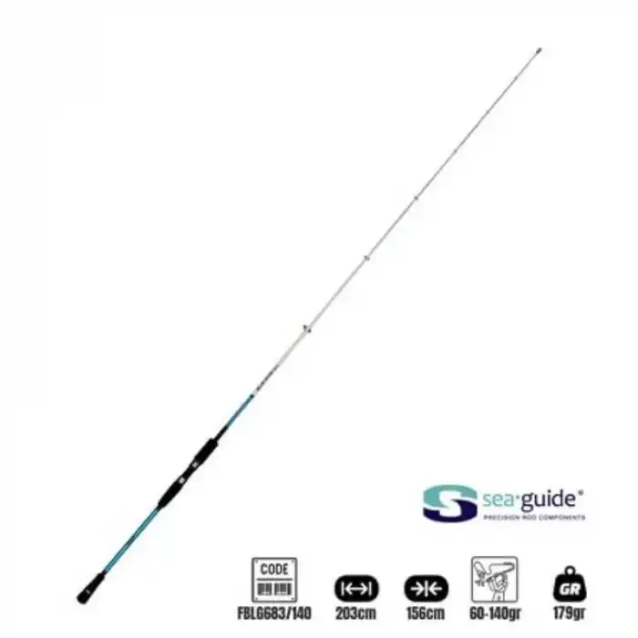 Fujin BlueGame Jigging 203cm 60-140gr Jig Kamışı