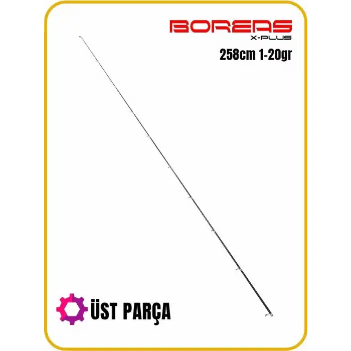 Fujin Boreas 258cm 1-20gr Üst Parça