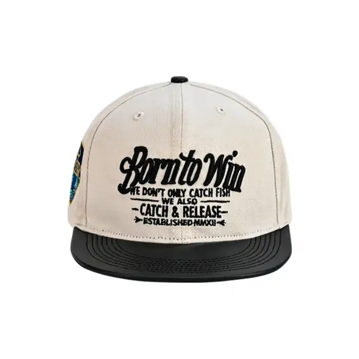 Fujin BTW Leather Visor Şapka Dirty White