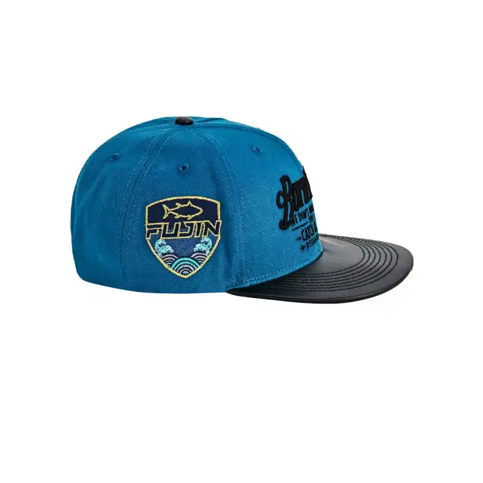 Fujin BTW Leather Visor Şapka Indigo