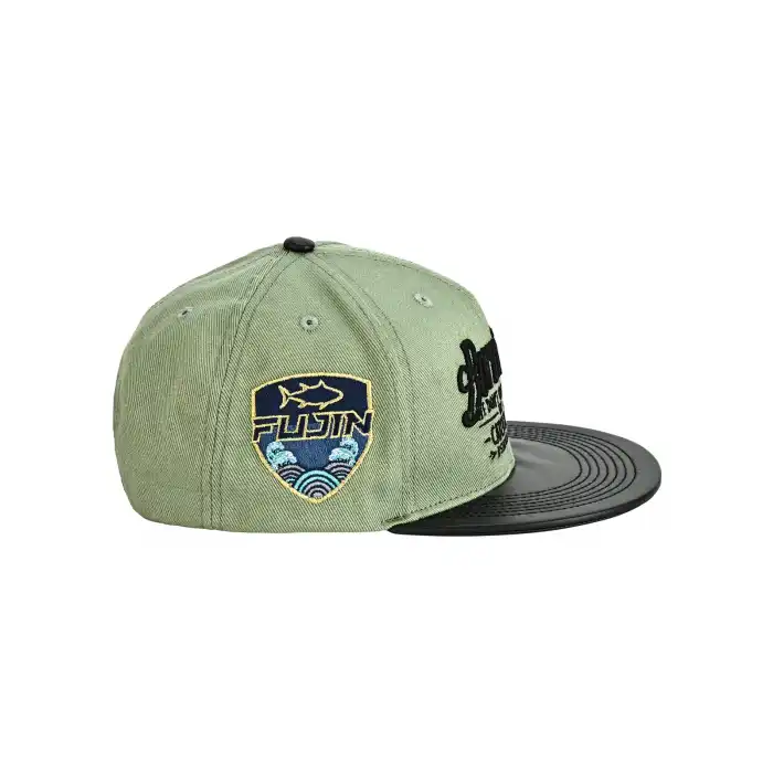 Fujin BTW Leather Visor Şapka Light Green