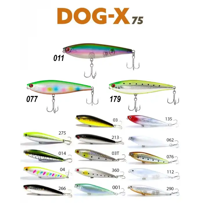 FUJIN Dog-x 7.5cm 8.5gr Maket Balık