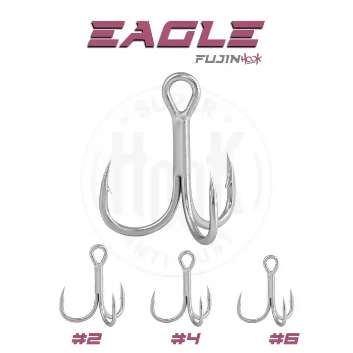 Fujin Eagle Süper Anti-Rust Üçlü Kanca