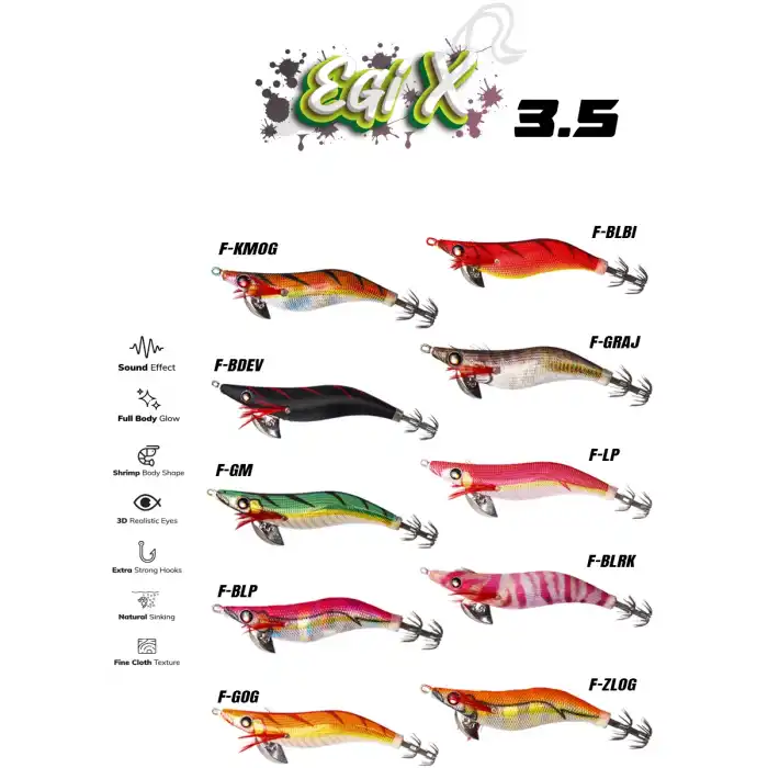 Fujin EgiX 3.5 20gr Kalamar Zokası