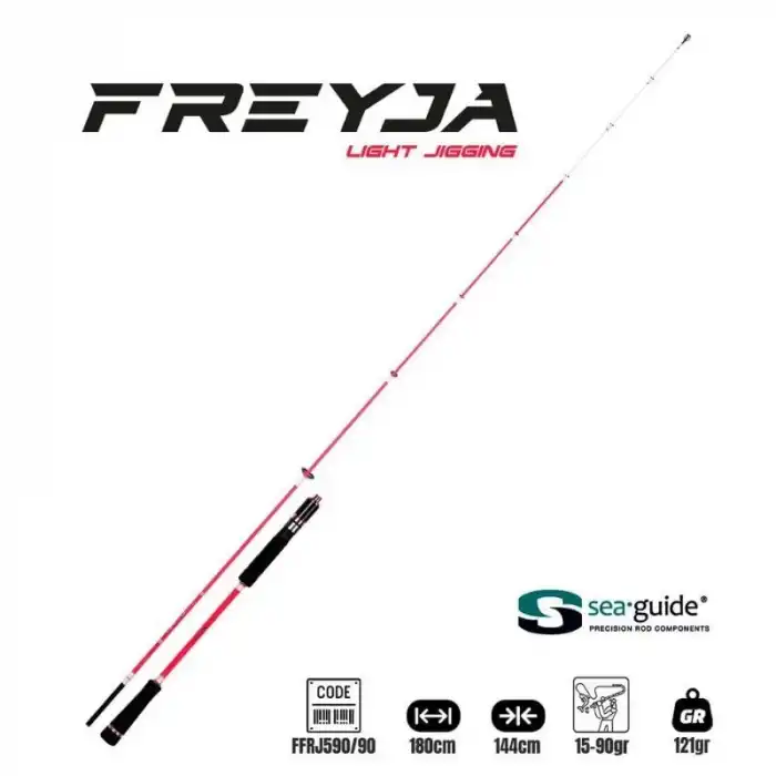 Fujin Freyja Light Jigging 180cm 15-90gr Jig Kamış