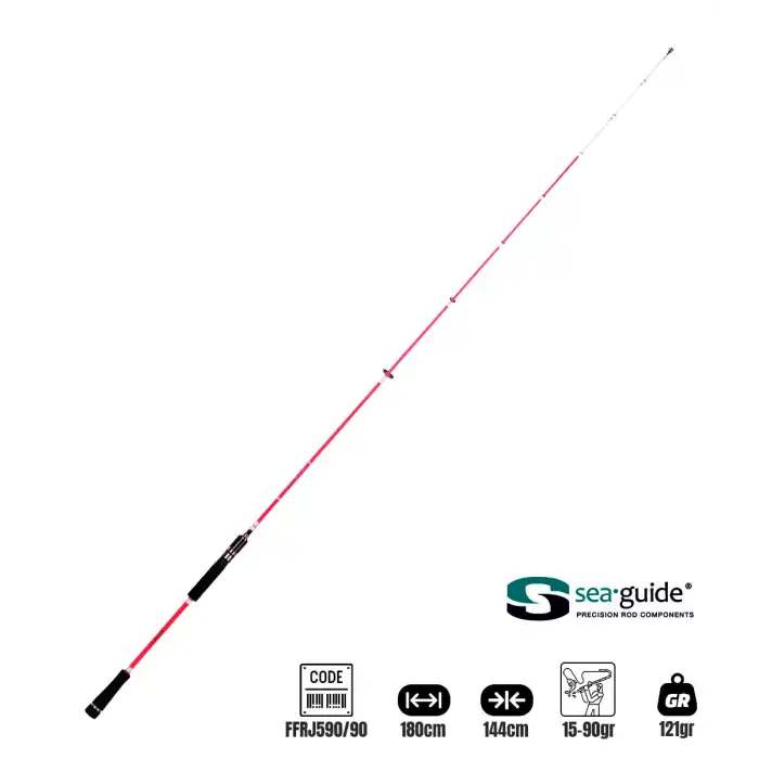 Fujin Freyja Light Jigging 180cm 15-90gr Jig Kamış