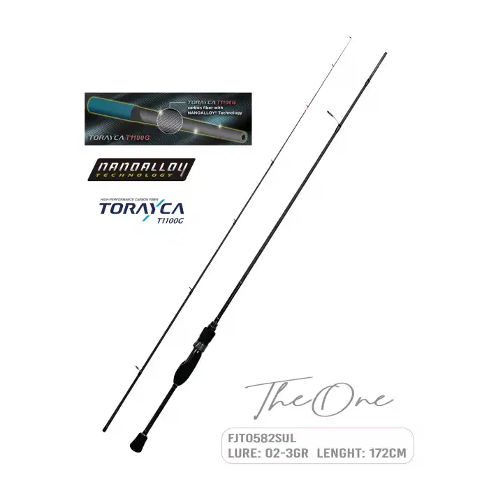 Fujin Fujin TheOne 172cm 02-3gr LRF Kamışı 582SUL