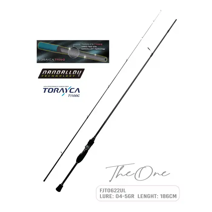Fujin Fujin TheOne 186cm 04-5gr LRF Kamışı 622UL