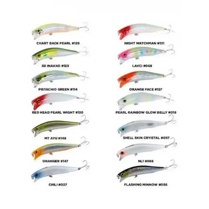 Fujin Hacker 90mm 13.7gr SSR Floating Maket Balık