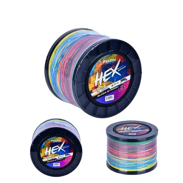 Fujin Hex 8X 1000Mt Multicolor Pe Line