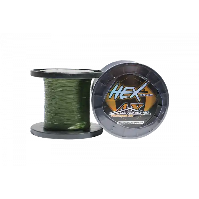 Fujin Hex Braid 4x 5000mt Moss Green PE Bobin İp
