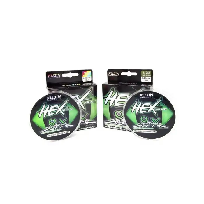 Fujin Hex Braid 8x 300mt Multicolor PE İp Misina
