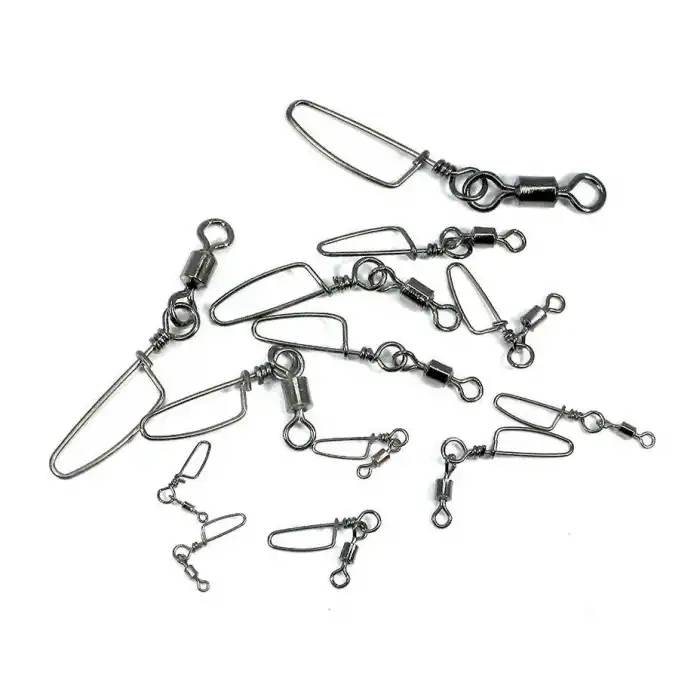 Fujin J Rolling Snap Bilyalı Kilitli Klips Black Nickel