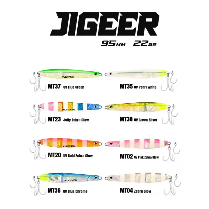 Fujin Jigeer 22gr 97mm Kaşık Yem