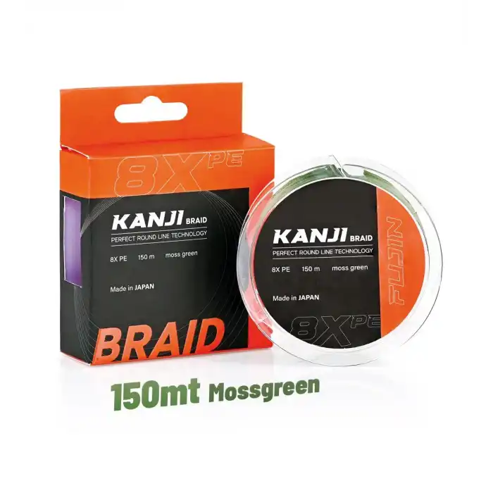 Fujin Kanji 8X 150MT Moss Green Pe Line