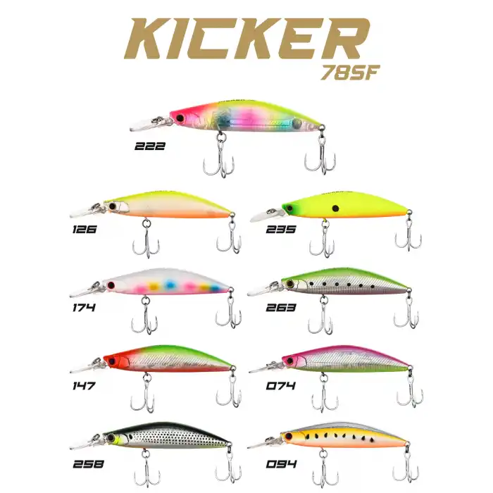 Fujin Kicker SF 78mm 10.6gr Maket Balık
