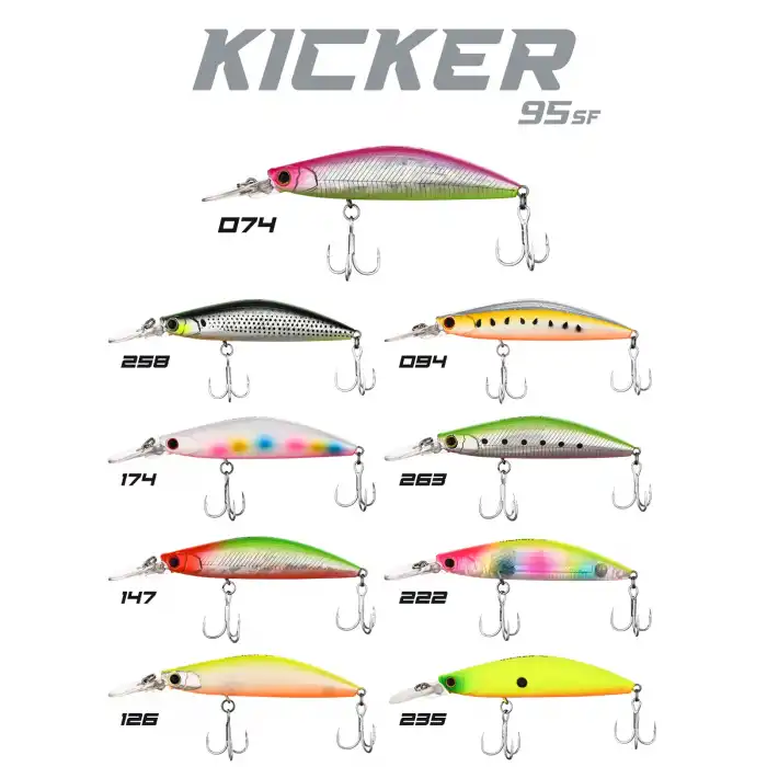 Fujin Kicker SF 95mm 13.5gr Maket Balık