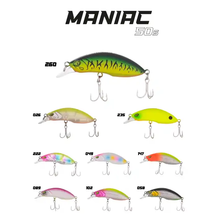 Fujin Maniac 50S 8gr 50mm Maket Balık