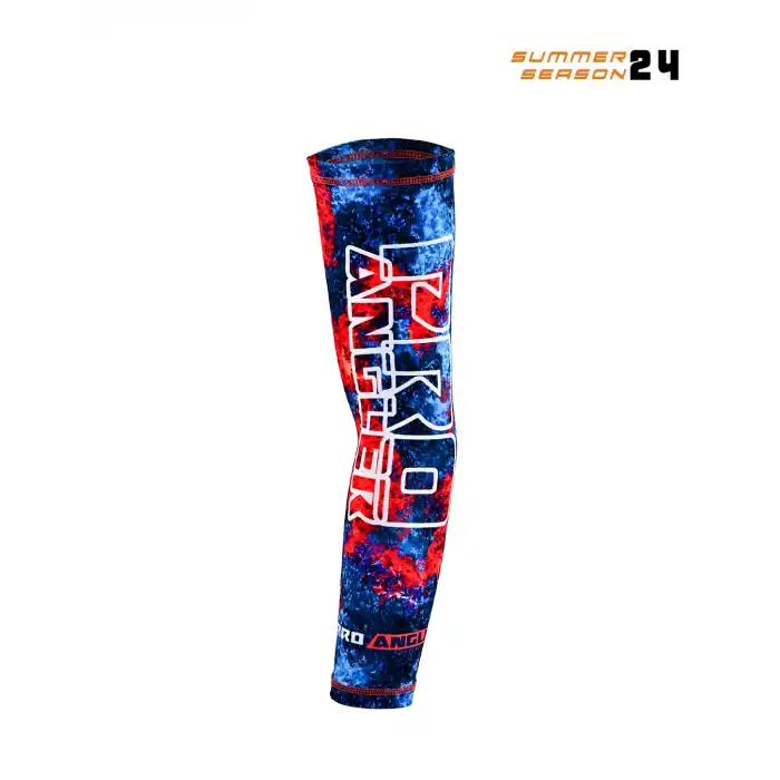Fujin Pro Angler Arm Sleeve Kolluk Red Reef