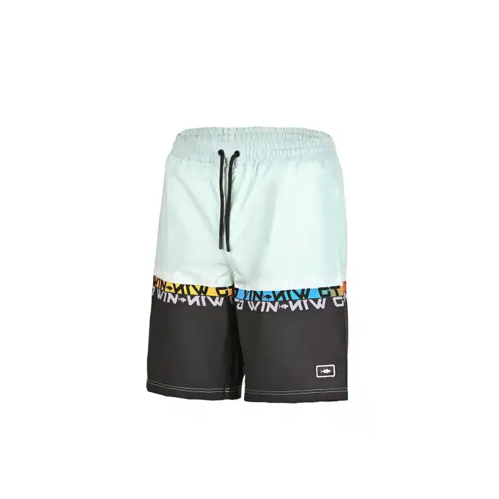 Fujin Pro Angler Board Short Mayo Anthracite Turquoise