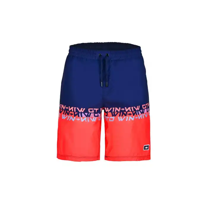 Fujin Pro Angler Board Short Mayo Scarlet Dark Navy