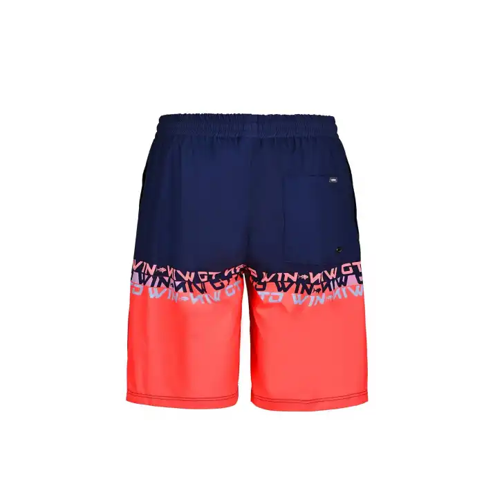 Fujin Pro Angler Board Short Mayo Scarlet Dark Navy