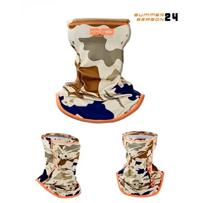 Fujin Pro Angler Neck Gaiter Boyunluk Natural Camo