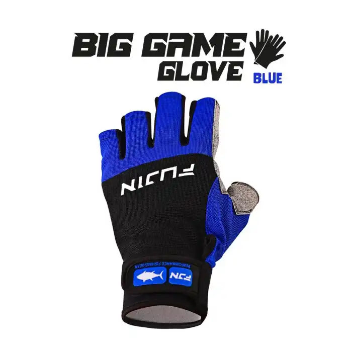 Fujin Pro Angler S24 Big Game Gloves Blue