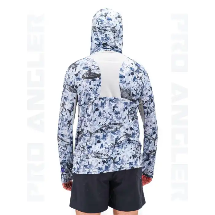 Fujin Pro Angler S24 Buff&Hoodie Black Fish