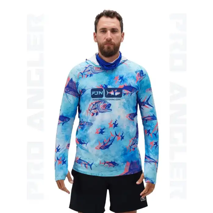 Fujin Pro Angler S24 Buff&Hoodie Echo Fish