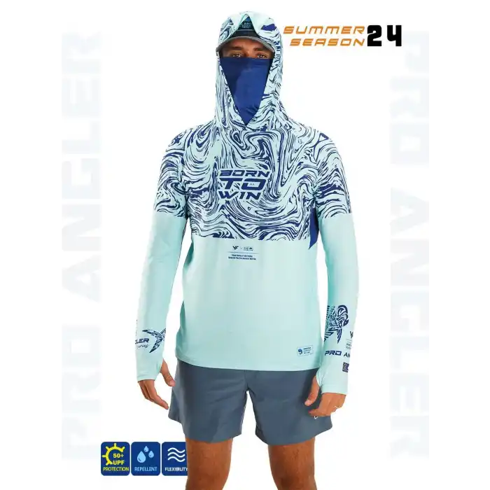 Fujin Pro Angler S24 Buff&Hoodie Izohips Mint