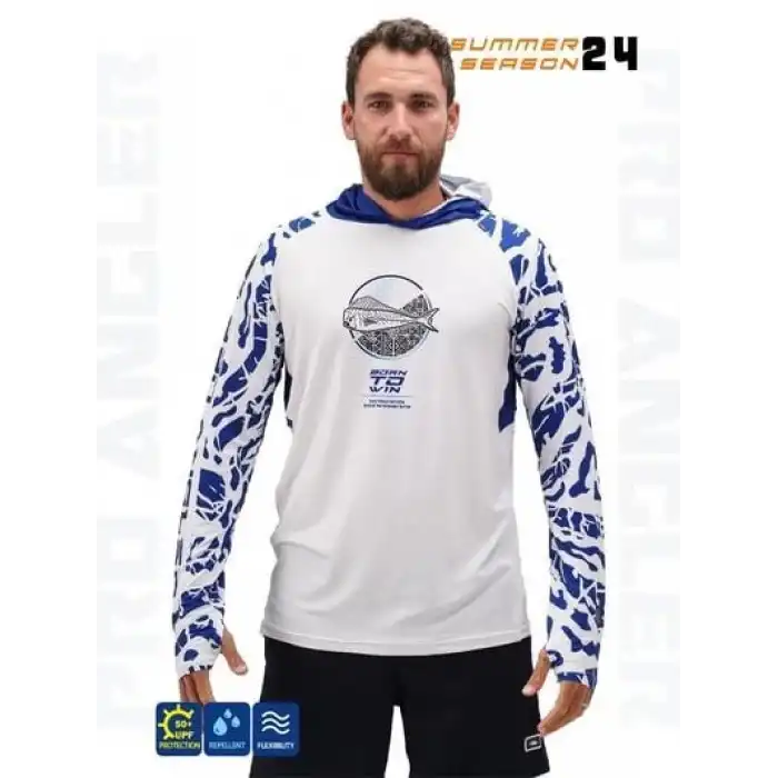 Fujin Pro Angler S24 Buff&Hoodie Lambuka Navy