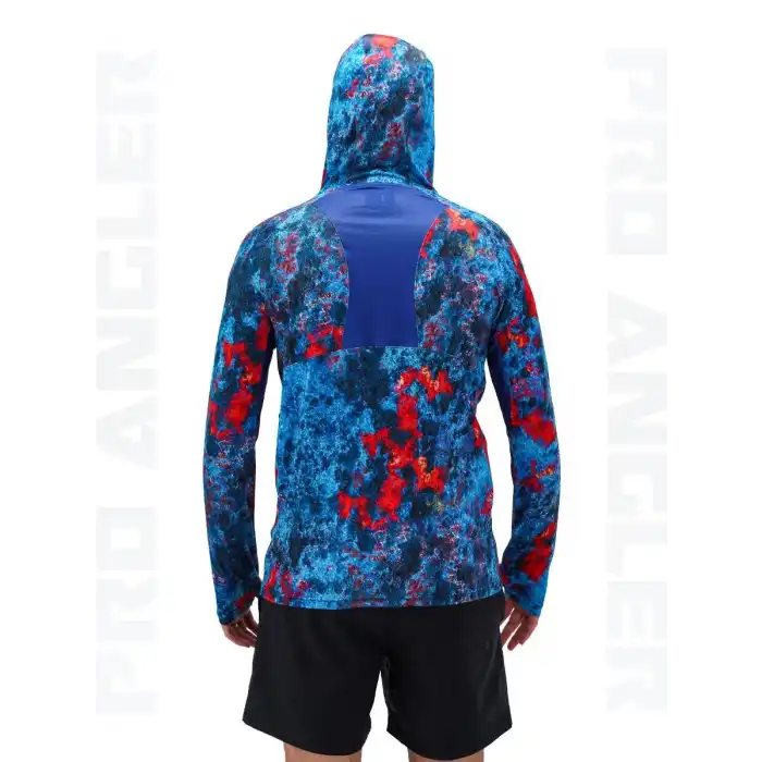Fujin Pro Angler S24 Buff&Hoodie Red Reef