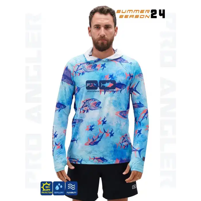 Fujin Pro Angler S24 Hooded Echo Fish