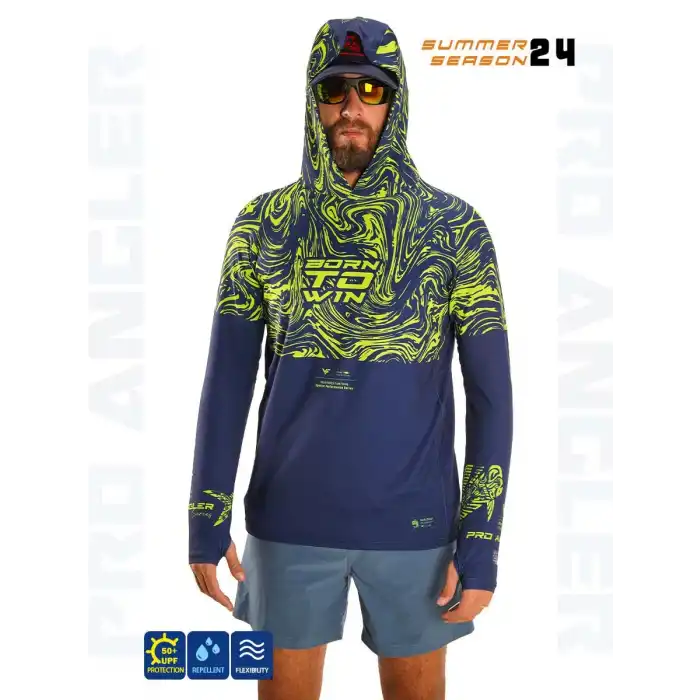 Fujin Pro Angler S24 Hooded Izohips Green