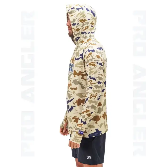 Fujin Pro Angler S24 Hooded Natural Camo
