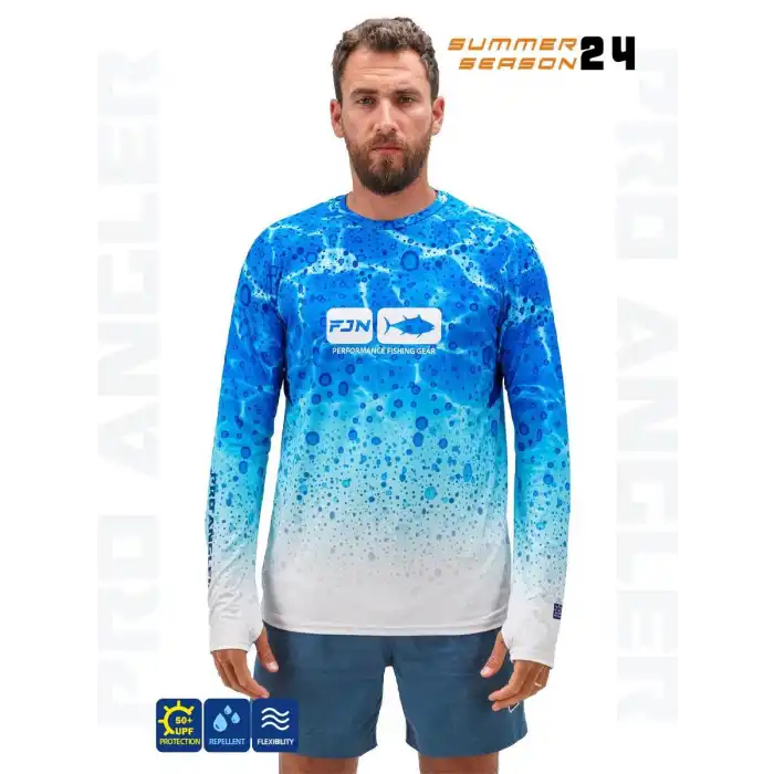 Fujin Pro Angler S24 T-Shirt Blue Ocean