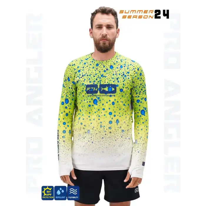 Fujin Pro Angler S24 T-Shirt Green Ocean