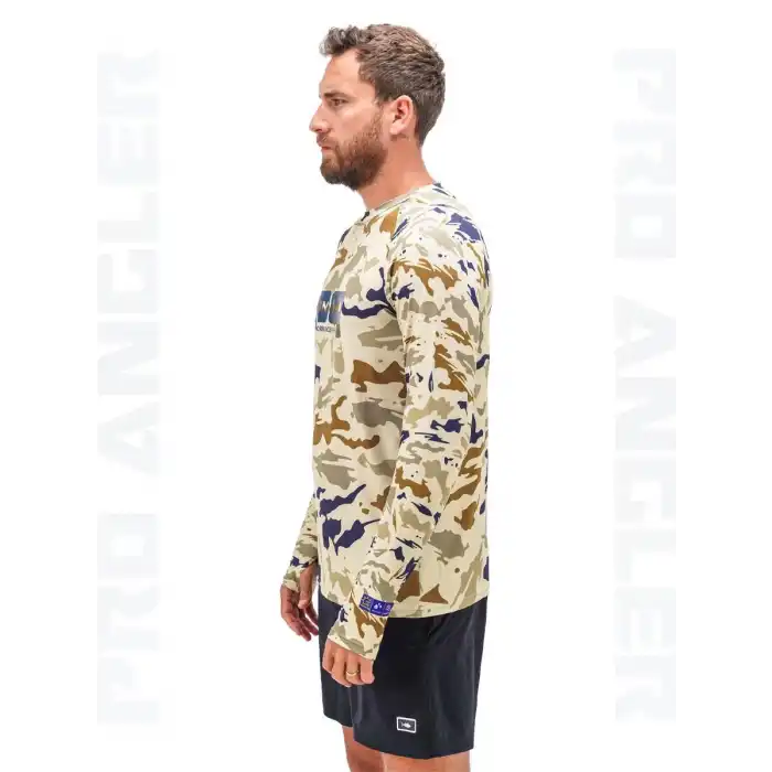 Fujin Pro Angler S24 T-Shirt Narural Camo