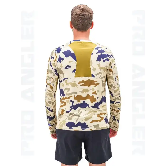 Fujin Pro Angler S24 T-Shirt Narural Camo