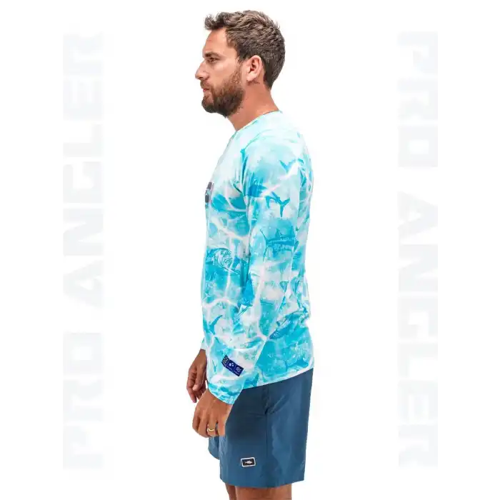 Fujin Pro Angler S24 T-Shirt Water Camo