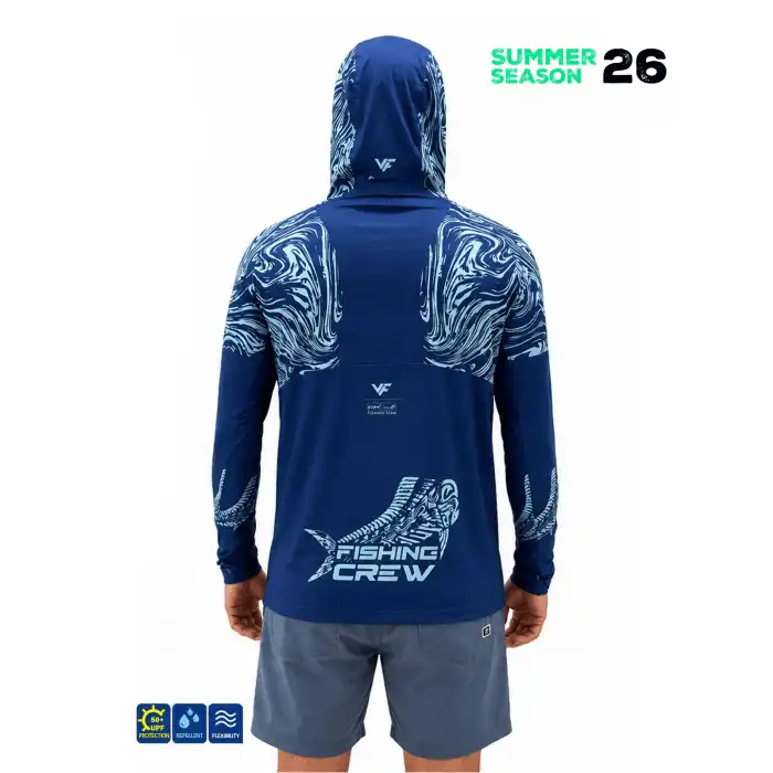 Fujin Pro Angler S26 Hooded Izohips Blue Mint