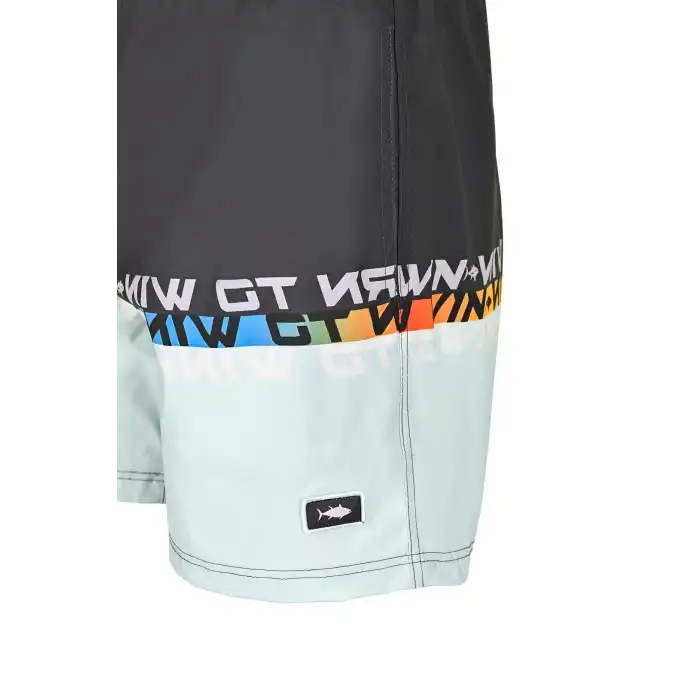 Fujin Pro Angler Short Mayo Anthracite Turquoise