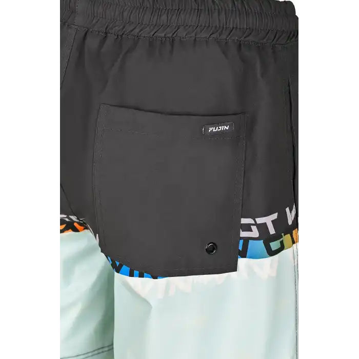 Fujin Pro Angler Short Mayo Anthracite Turquoise