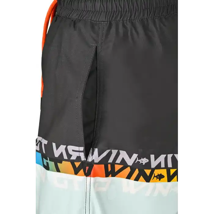 Fujin Pro Angler Short Mayo Anthracite Turquoise