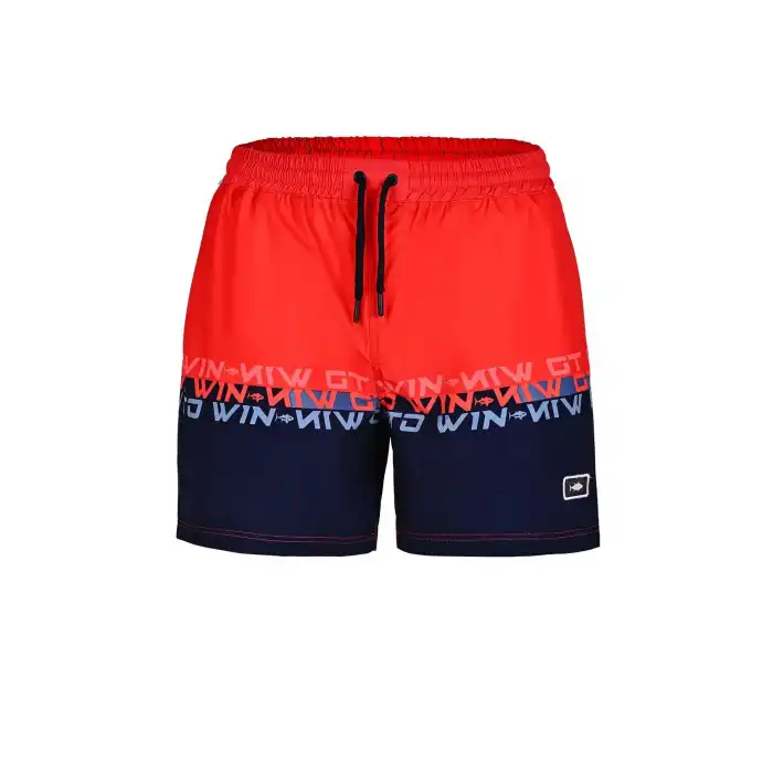 Fujin Pro Angler Short Mayo Scarlet Dark Navy